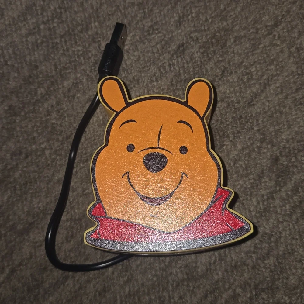 Disney Winnie the Pooh Yellow Charging Station